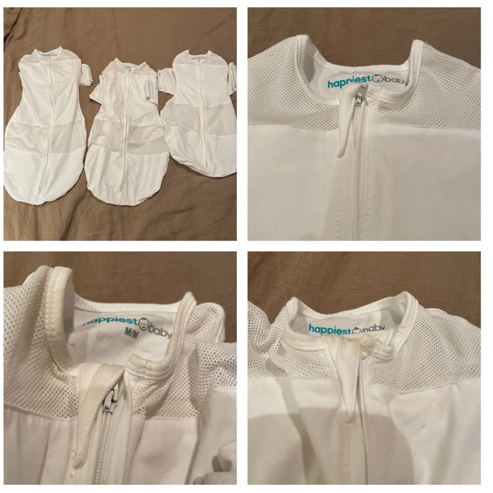Sold 🌼Bundle of three snoo swaddles small, medium, large